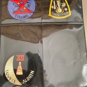 NASA Emblems/Patches for Gemini, Mercury, Apollo, & Skylab
